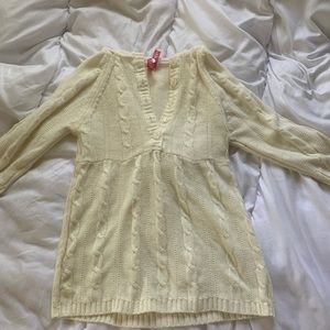 babydoll knitted top!